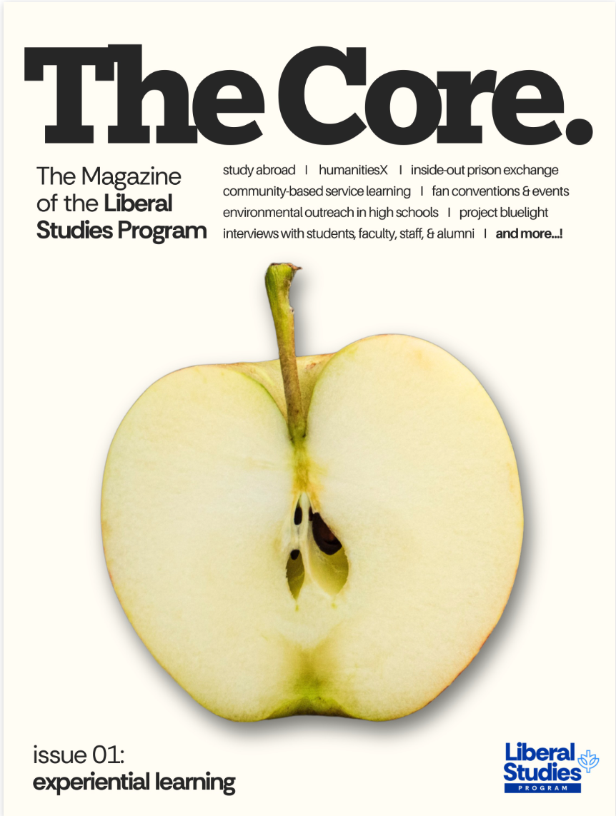 newsletter cover for Liberal Studies Program